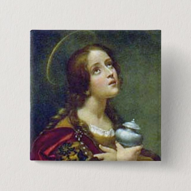 MARY MAGDELENE 15 CM SQUARE BADGE (Front)