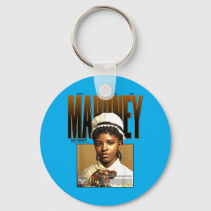 Mary Mahoney 1879 Black Nurse Heritage Pioneer Key Ring