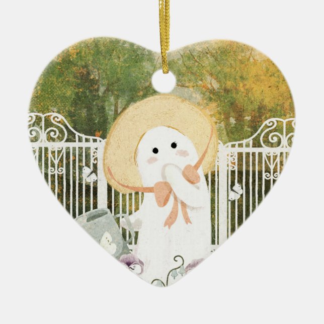 Mary Mary Ceramic Ornament (Front)