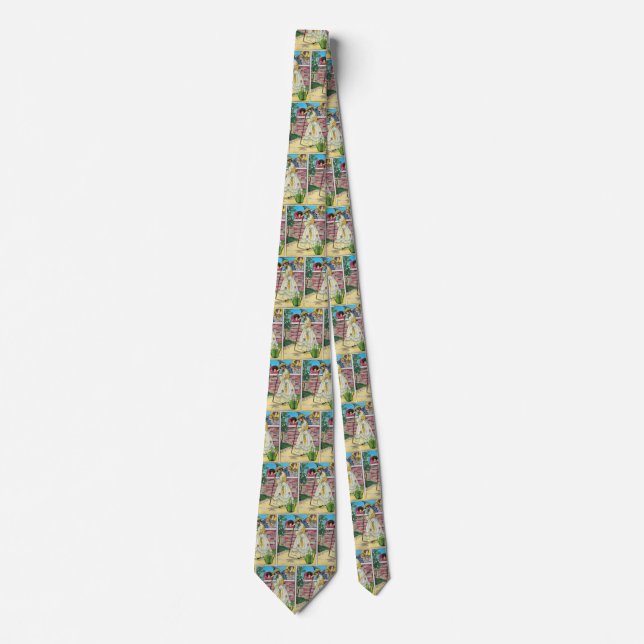 Mary Mary Quite Contrary How Does Your Garden Grow Tie (Front)