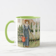 Mary Mary Quite Contrary Mug • Kate Greenaway Art