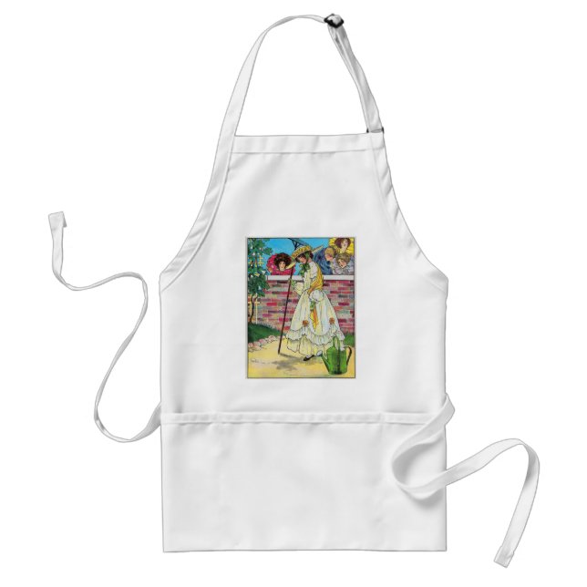 Mary, Mary, quite contrary Standard Apron (Front)