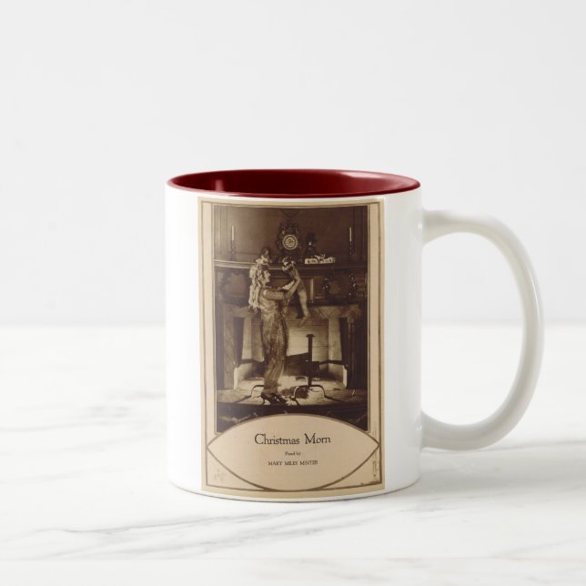 Mary Miles Minter 1921 Two-Tone Coffee Mug (Right)