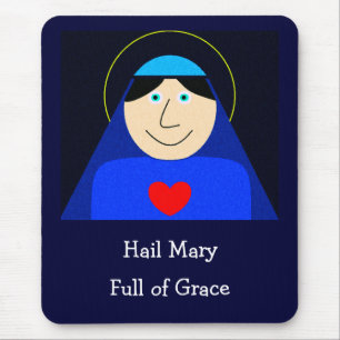 Mary Mother of God Mouse Pad