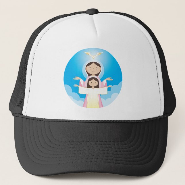 Mary Mother of God Trucker Hat (Front)