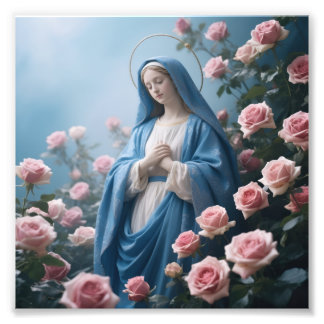 Mary mother of Jesus Photo Print