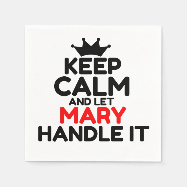 MARY NAPKIN (Front)