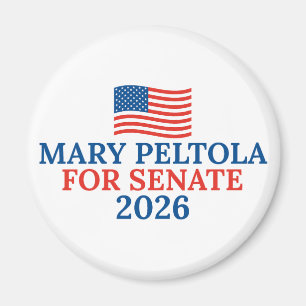 Mary Peltola for Senate 2026 Alaska Election Magnet