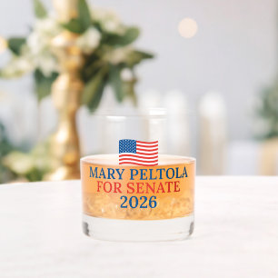 Mary Peltola for Senate 2026 Alaska Election Whiskey Glass