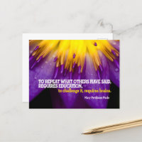 Mary Pettibone Poole Inspirational Quote "Brains"