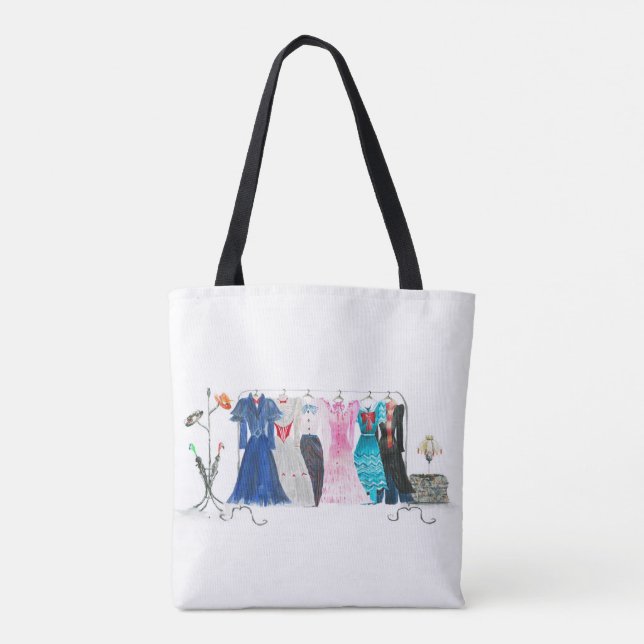 Mary Poppins Nostalgia Costume Tote Bag (Back)