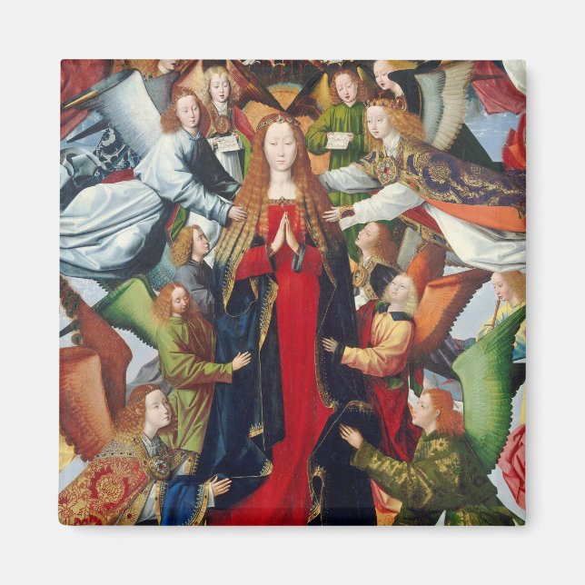 Mary, Queen of Heaven, c. 1485- 1500 Magnet (Front)