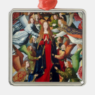 Mary, Queen of Heaven, c. 1485- 1500 Metal Ornament