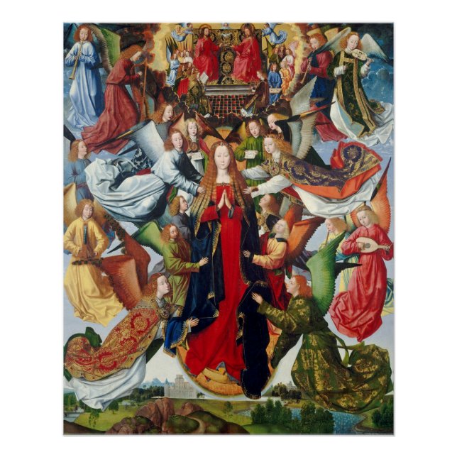 Mary, Queen of Heaven, c. 1485- 1500 Poster (Front)