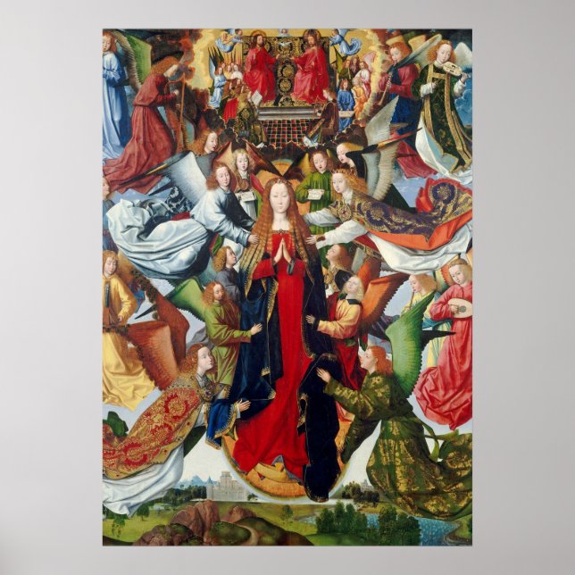 Mary, Queen of Heaven, c. 1485- 1500 Poster (Front)
