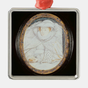Mary Queen of Scots (1542-87) as a Widow Metal Tree Decoration