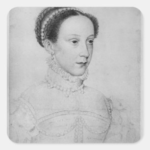 Mary Queen of Scots, 1559 Square Sticker