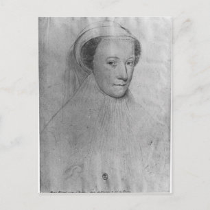 Mary, Queen of Scots in white mourning, 1560 Postcard