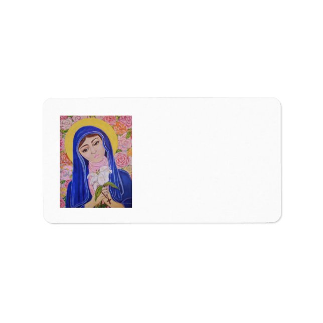 "Mary Said Yes" Return Address Label (Front)
