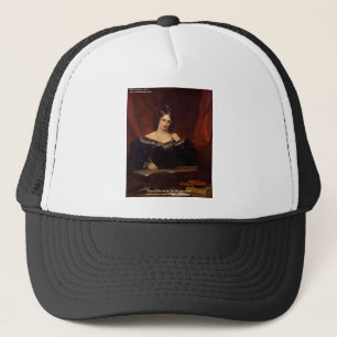 Mary Shelly "Love Never Seen" Gifts & Cards Trucker Hat