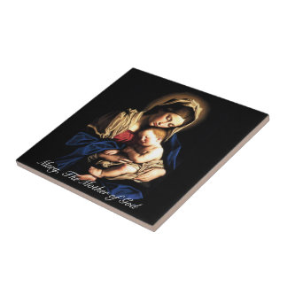 Mary, the Mother of God Tile