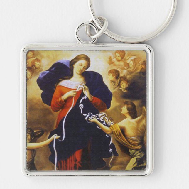 MARY UNDOER OF KNOTS KEY RING (Front)