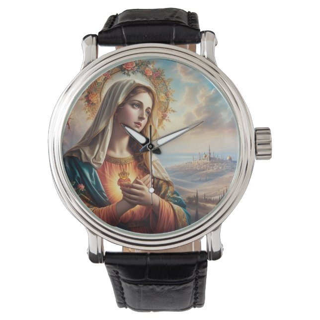 Mary Virgin Jesus Watch (Front)