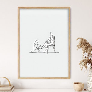 Mary with Alabaster Flask, PRINT!!, John 12_3 Poster