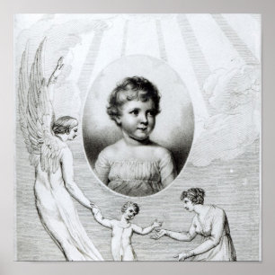 Mary Wollstonecraft Shelley as a child Poster