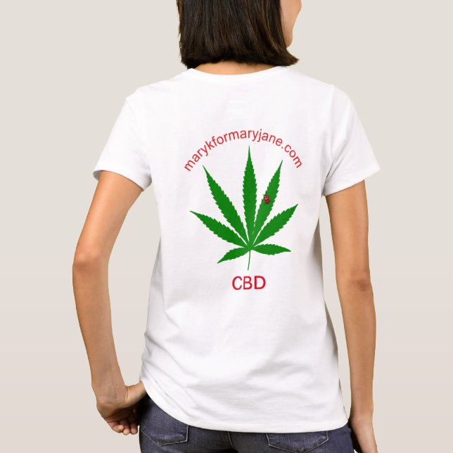 Marykformaryjane CBD T-Shirt (Back)