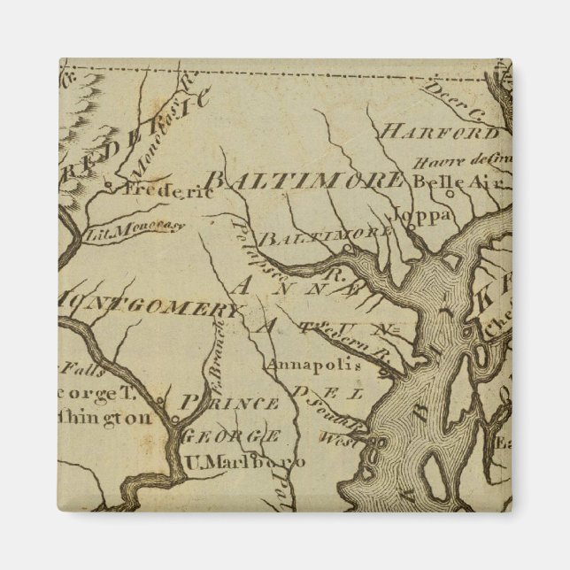 Maryland 5 magnet (Front)