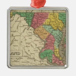 Maryland 5 metal ornament