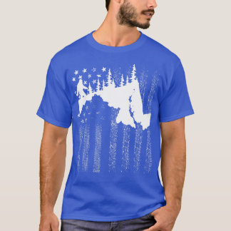 Maryland American Flag T-Shirt