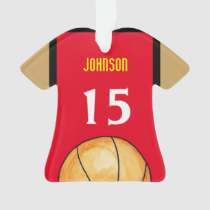 Maryland Basketball Jersey Ornament