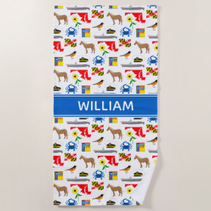 Maryland Beach Towel