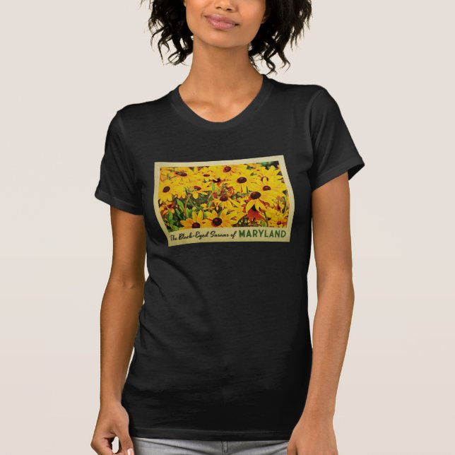 Maryland Black-Eyed Susans T-Shirt (Front)