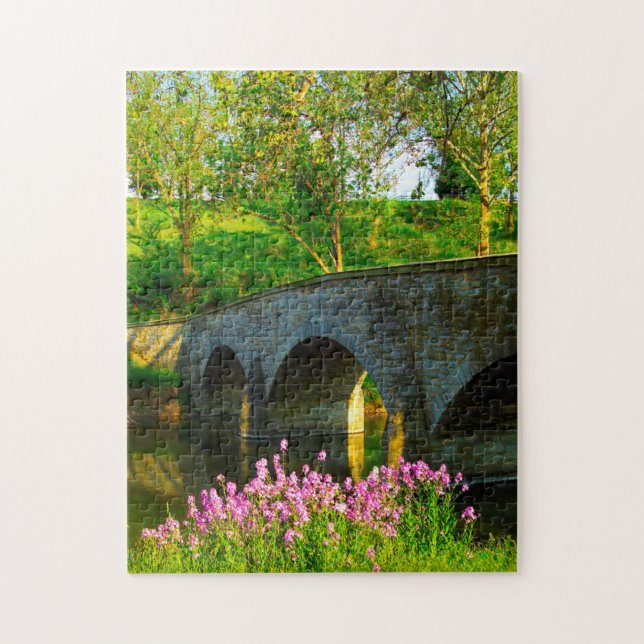 Maryland Burnside Bridge. Jigsaw Puzzle (Vertical)