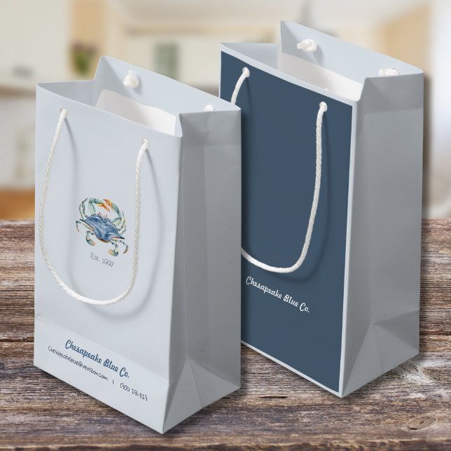 Maryland Business Custom Gift Bag (Use these baggies as a thank you for those that are supporting your business!)