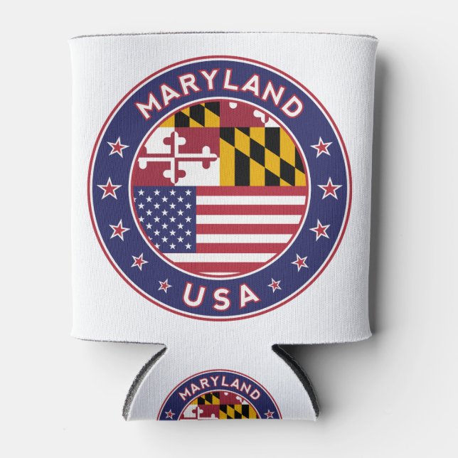 Maryland Can Cooler (Front)