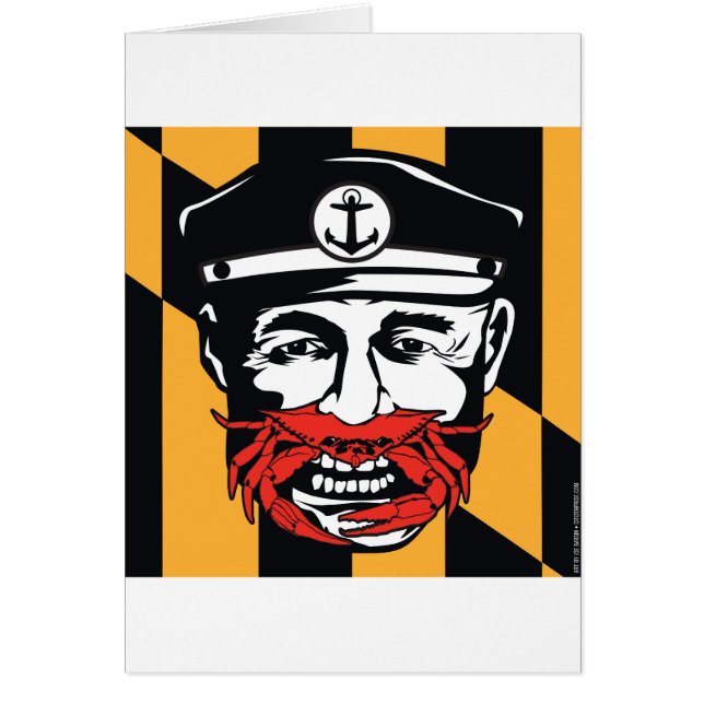 Maryland Captain Crab (Front)