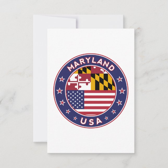 Maryland Card (Front)