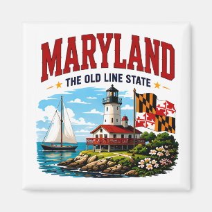 Maryland Chesapeake Bay Adventure Magnet