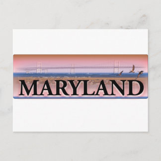 Maryland Chesapeake Bay Scene Postcard