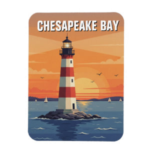 Maryland Chesapeake Bay Travel Magnet