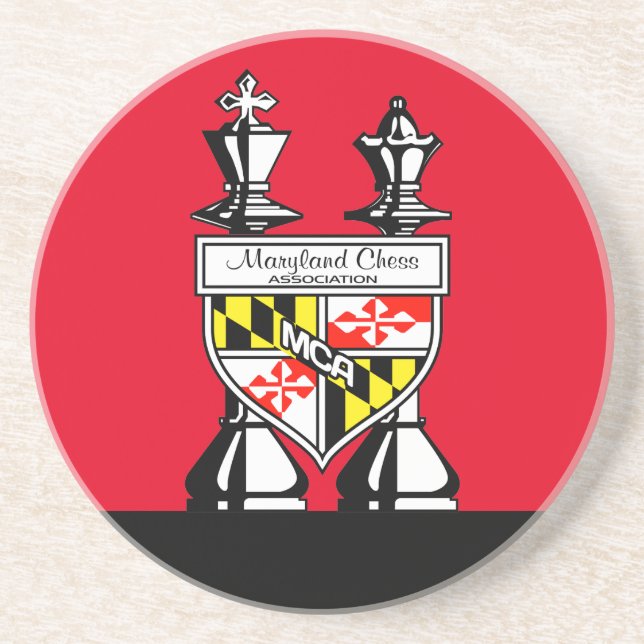 MARYLAND CHESS COASTER (Front)