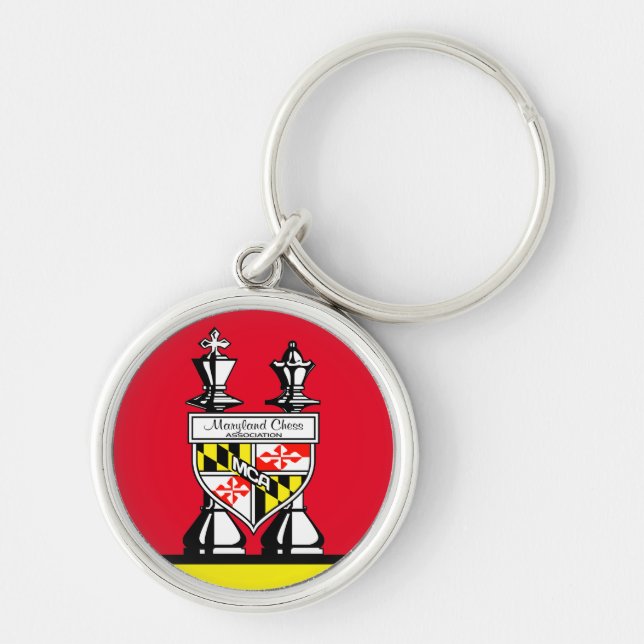MARYLAND CHESS KEY RING (Front)
