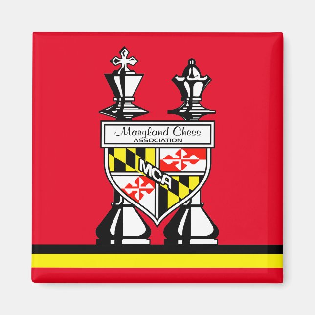 MARYLAND CHESS MAGNET (Front)