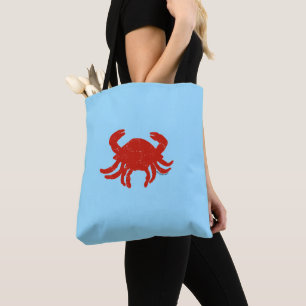 Maryland Crab Dog Travel Tote Bag