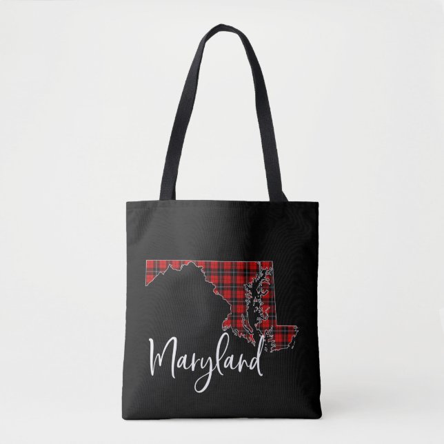 MARYLAND CRAB Tote Bag Canvas Tote Christmas (Front)