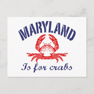 Maryland  Crabs Card